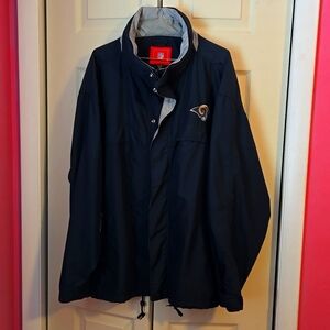 Mens St Louis Rams Windbreaker Jacket